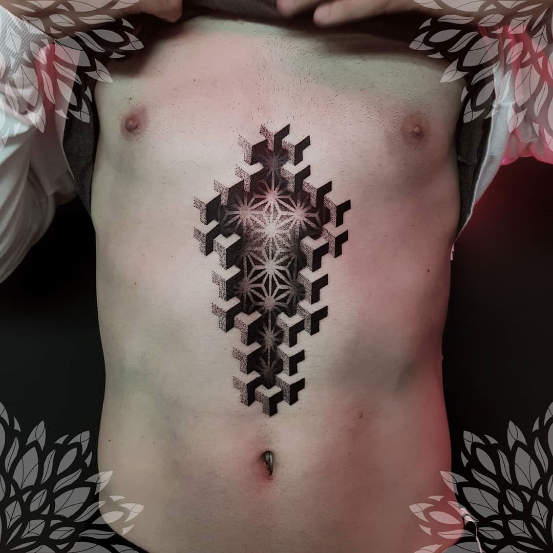 abdomen tattoo ideas 0061