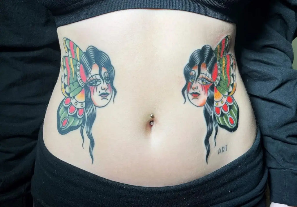 abdomen tattoo ideas 0067