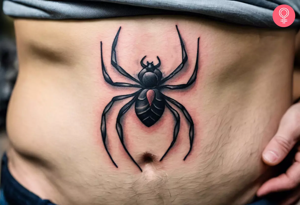 abdomen tattoo ideas 0069