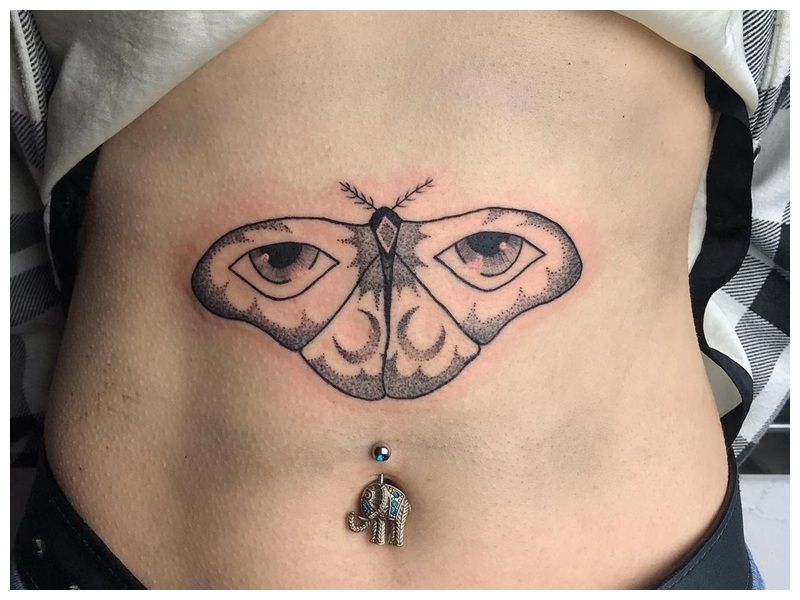 abdomen tattoo ideas 0072