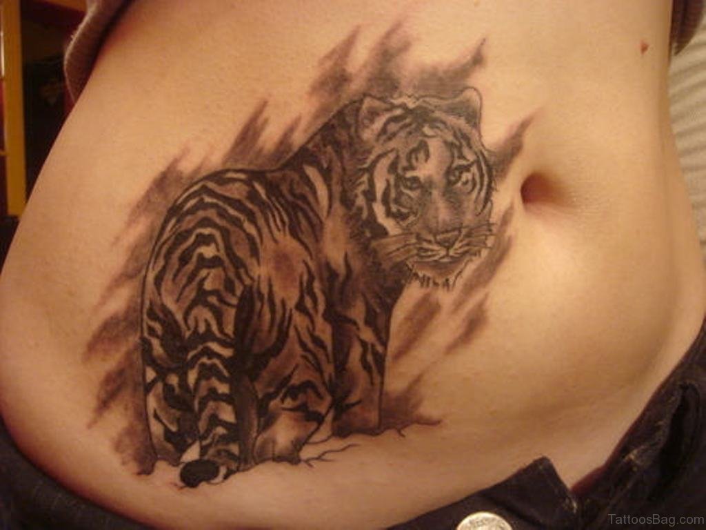 abdomen tattoo ideas 0077