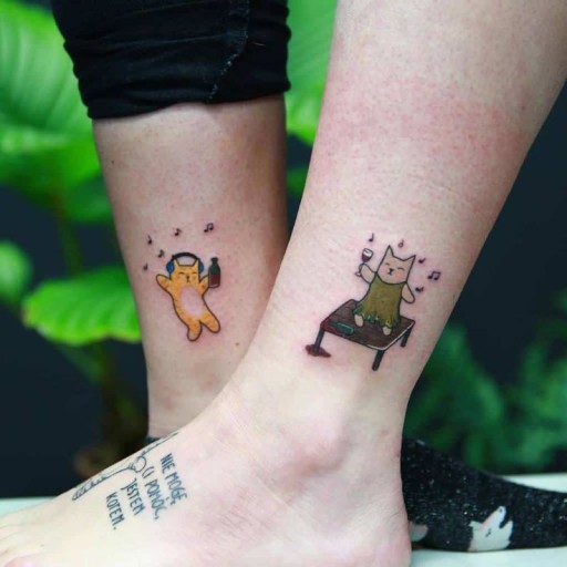 affordable small couple tattoo designs.