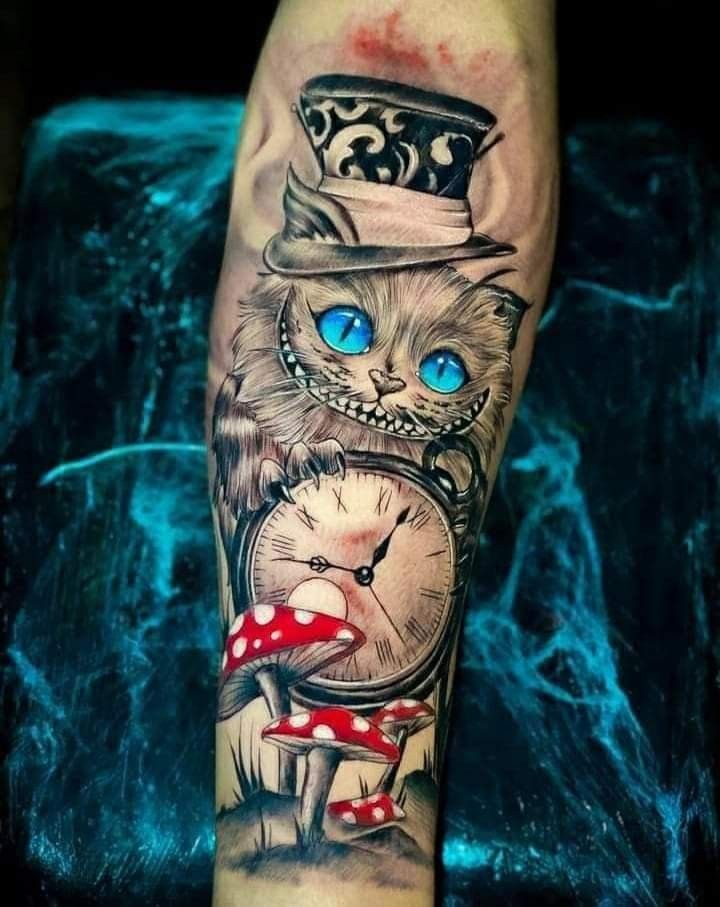 Alice in Wonderland tattoo ideas 0011