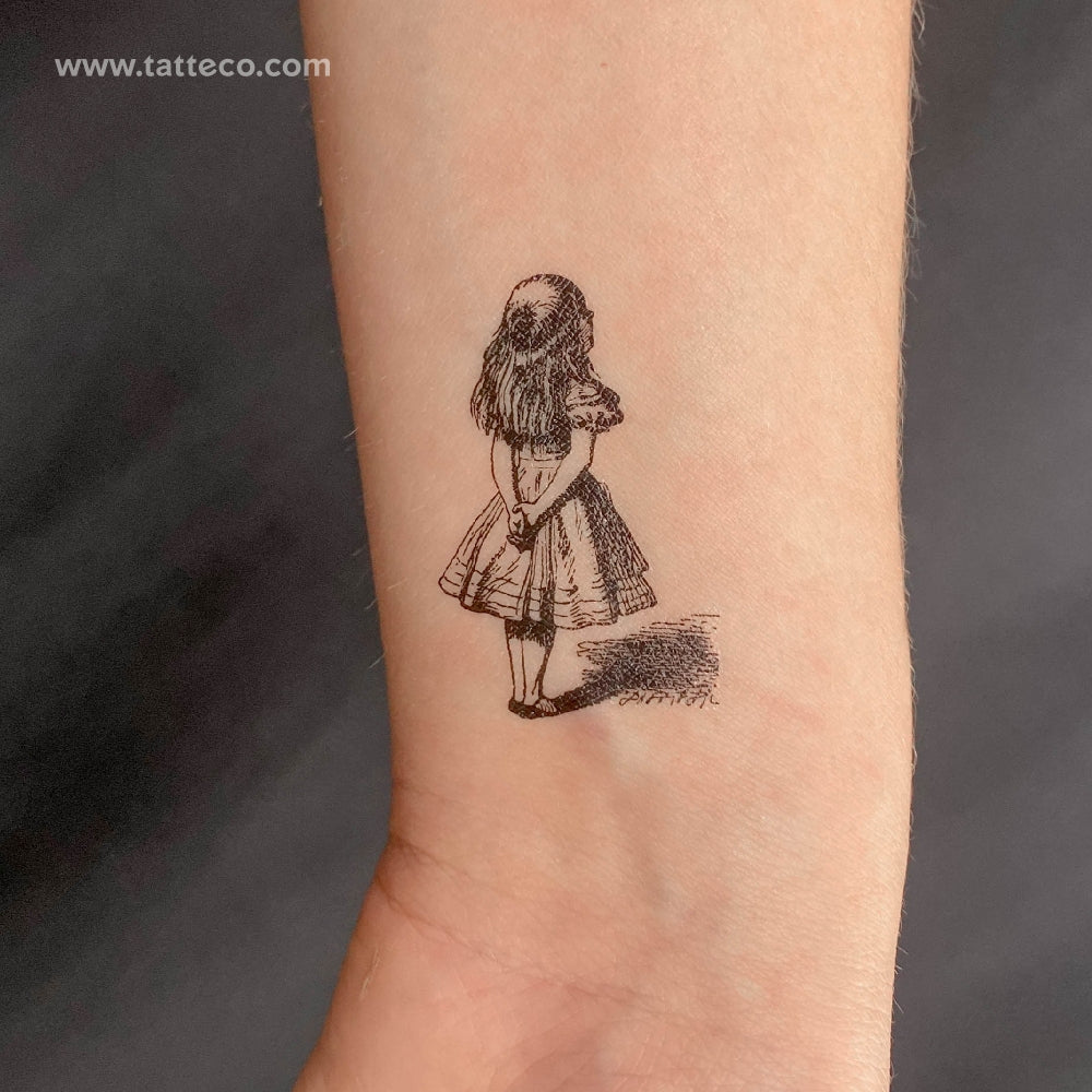 Alice in Wonderland tattoo ideas 0016