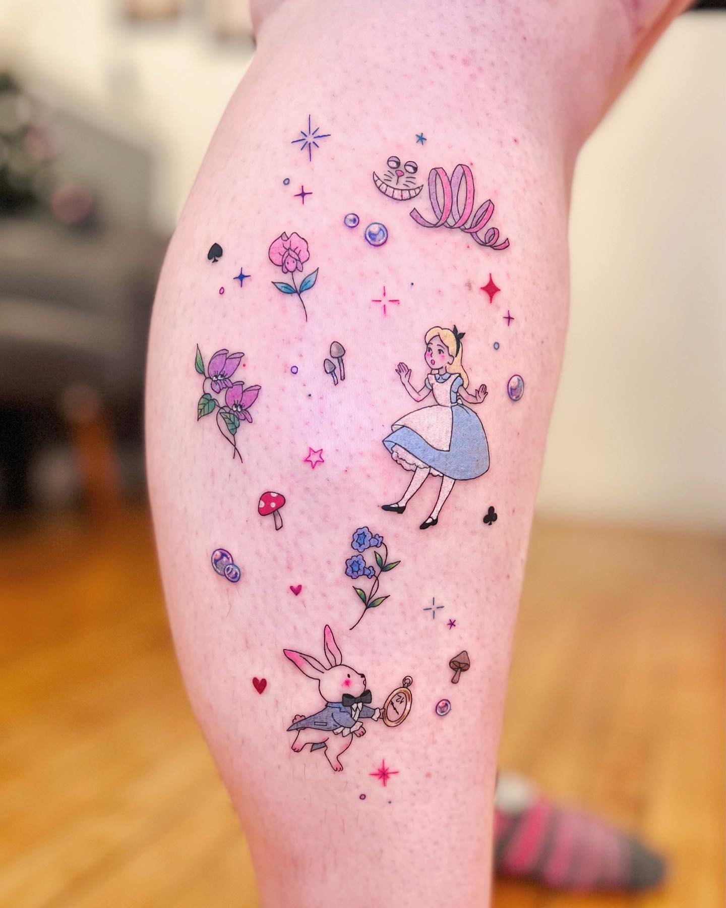 Alice in Wonderland tattoo ideas 0023