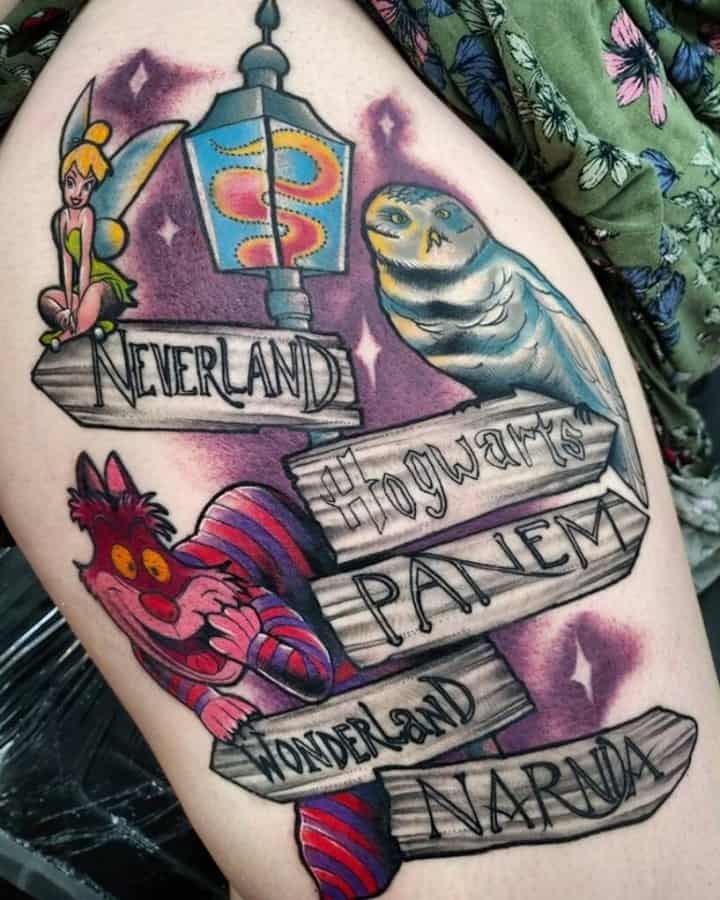 Alice in Wonderland tattoo ideas 0067