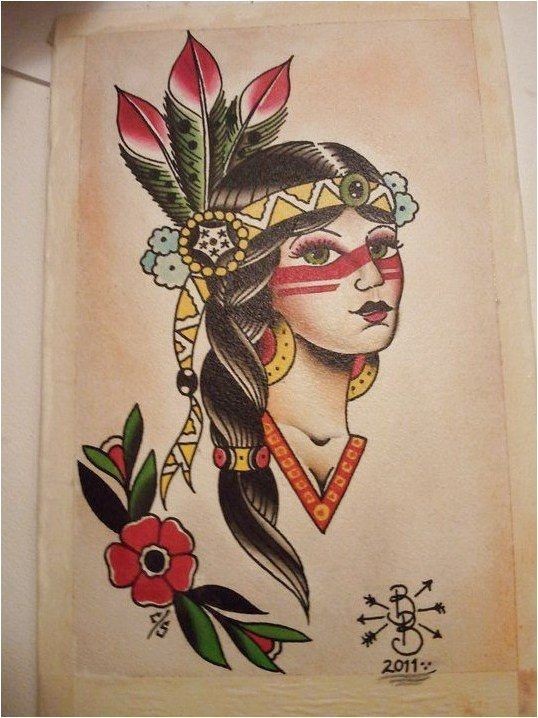 American indian tattoo ideas 0021