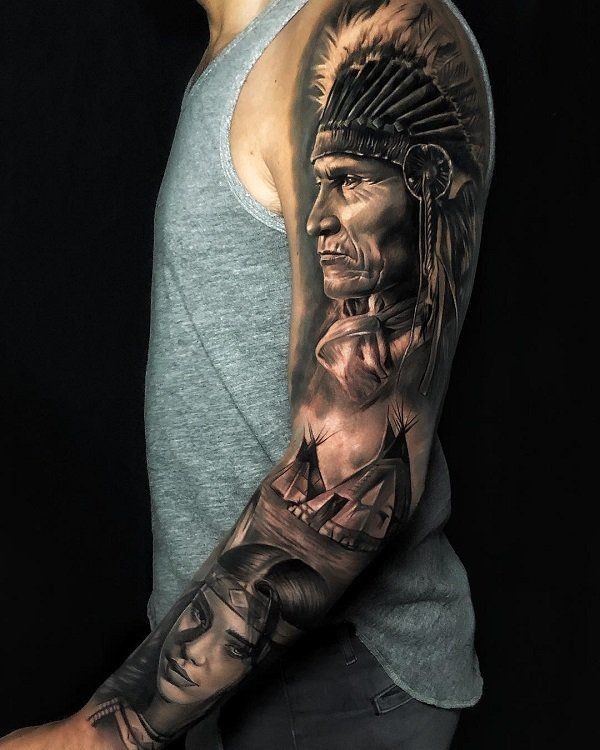 American indian tattoo ideas 0022