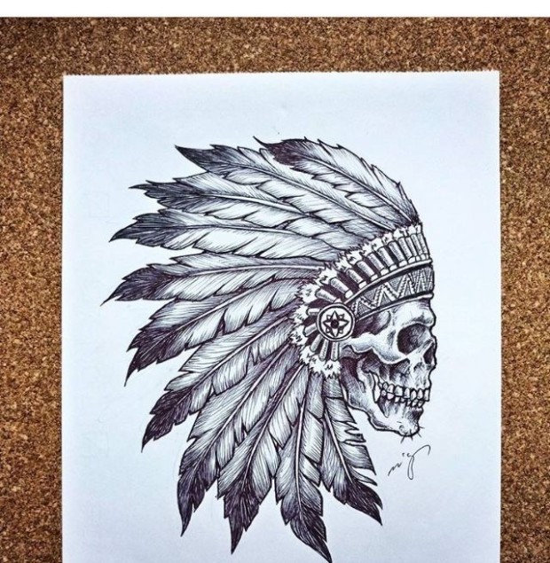 American indian tattoo ideas 0025