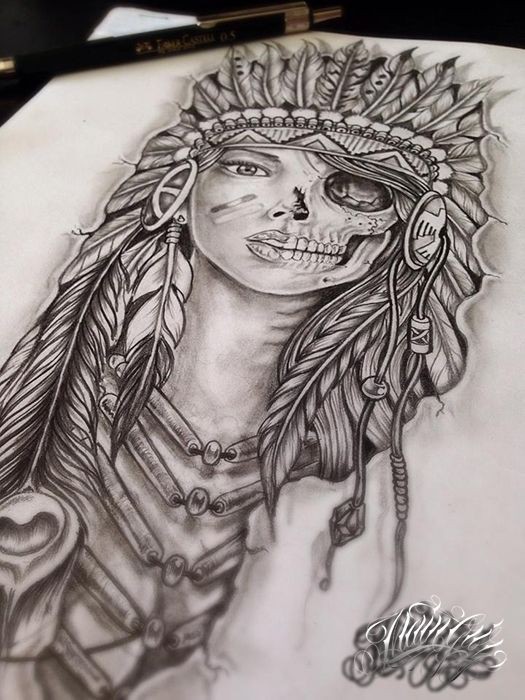 American indian tattoo ideas 0045