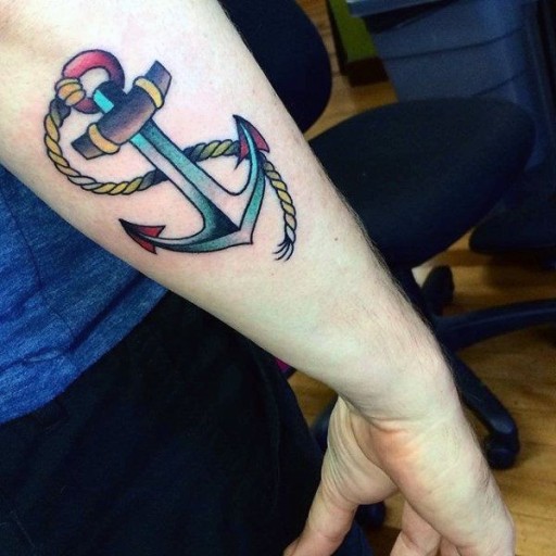 anchor tattoo ideas 0023