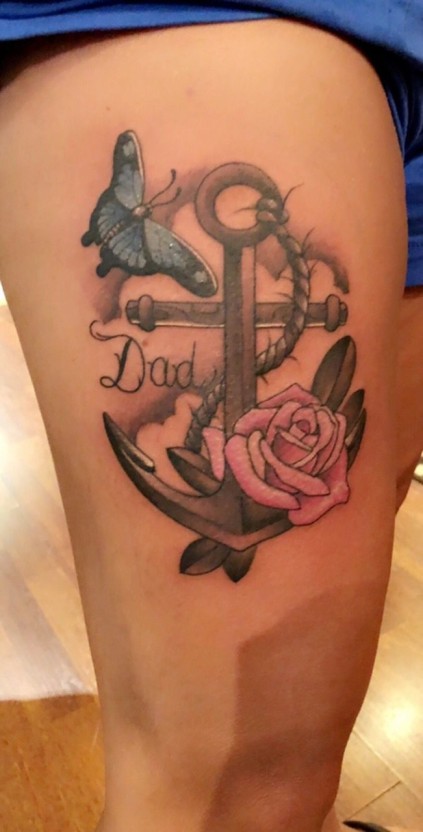 anchor tattoo ideas 0030