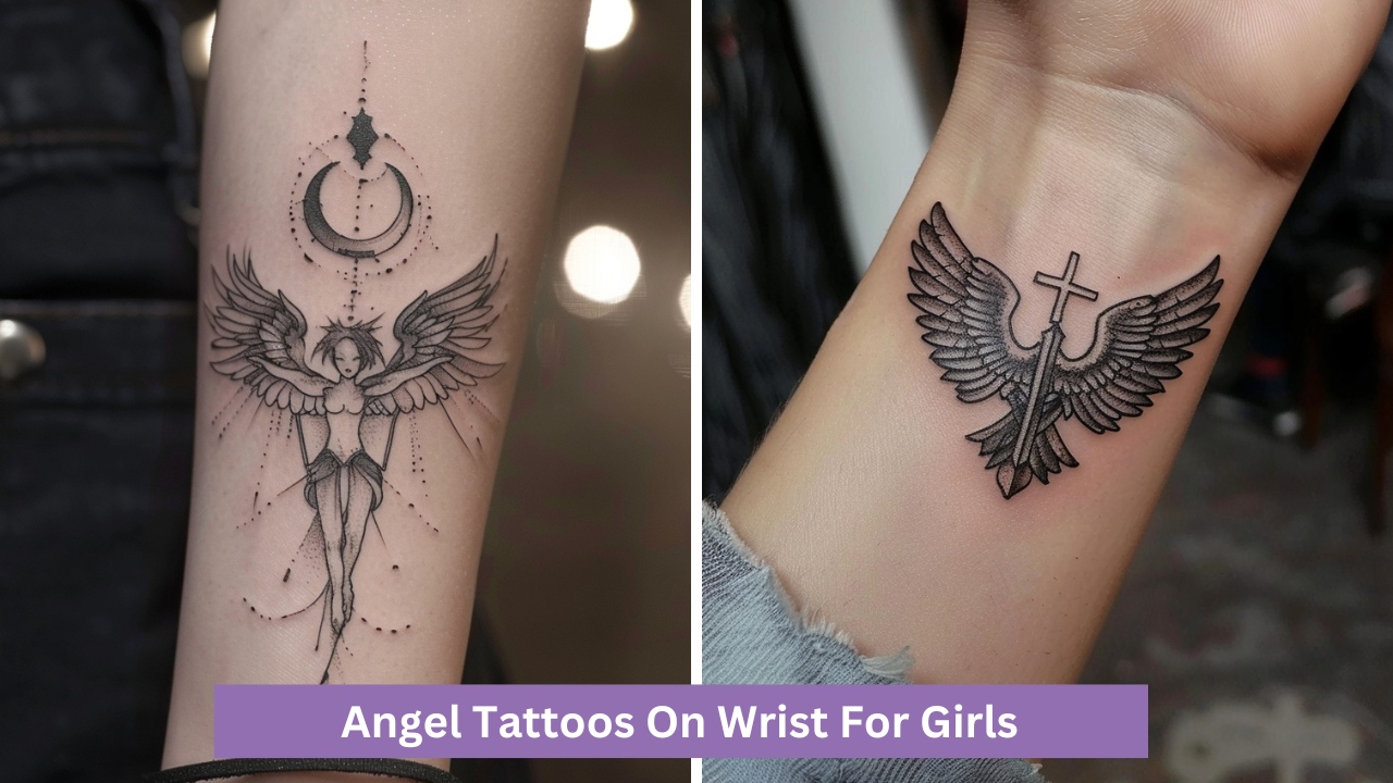 Angel Tattoo Ideas for Females 0018