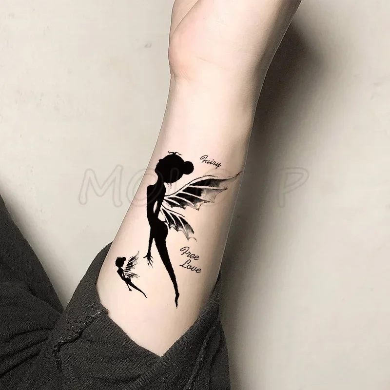 Angel Tattoo Ideas for Females 0024