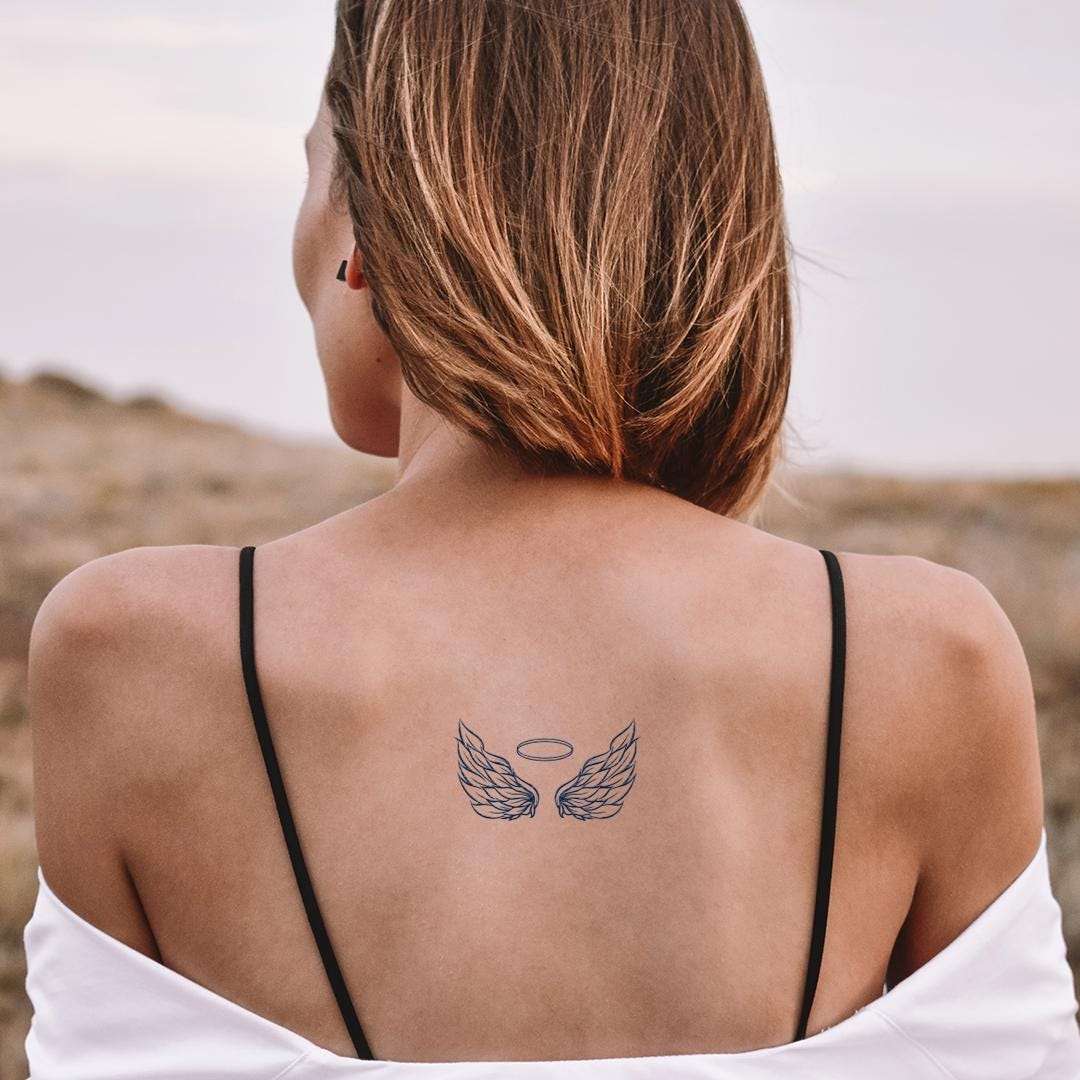 Angel Tattoo Ideas for Females 0031