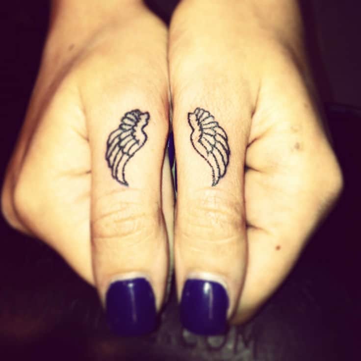 Angel Tattoo Ideas for Females 0035