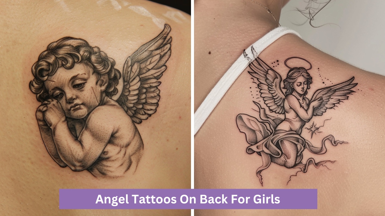 Angel Tattoo Ideas for Females 0041