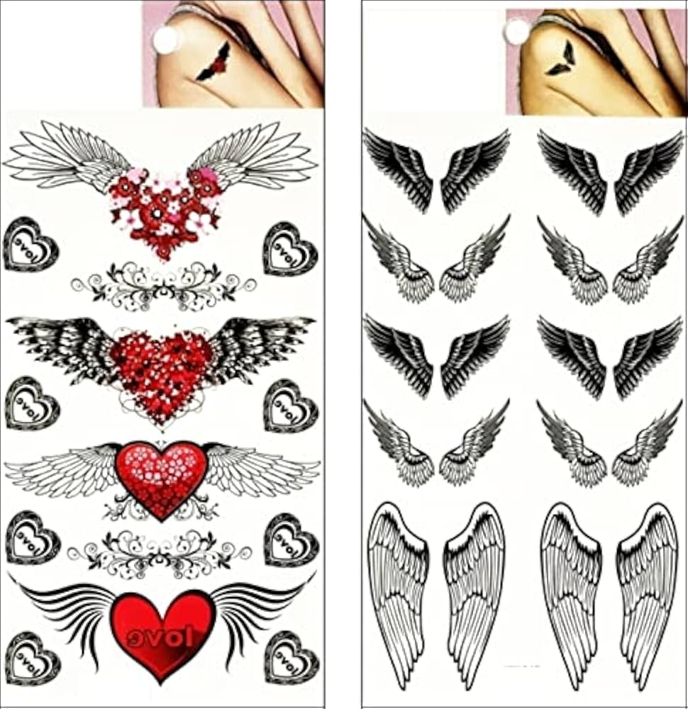 Angel Tattoo Ideas for Females 0044