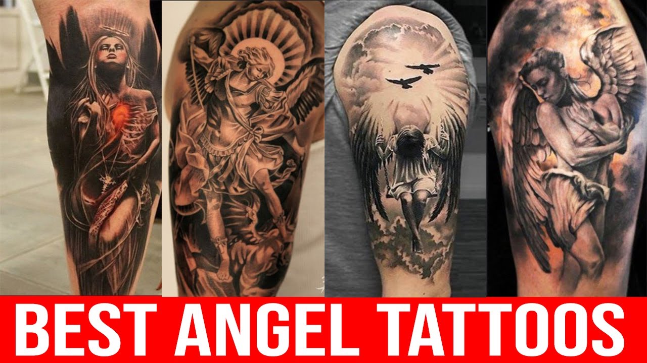 Angel Tattoo Ideas for Females 0074