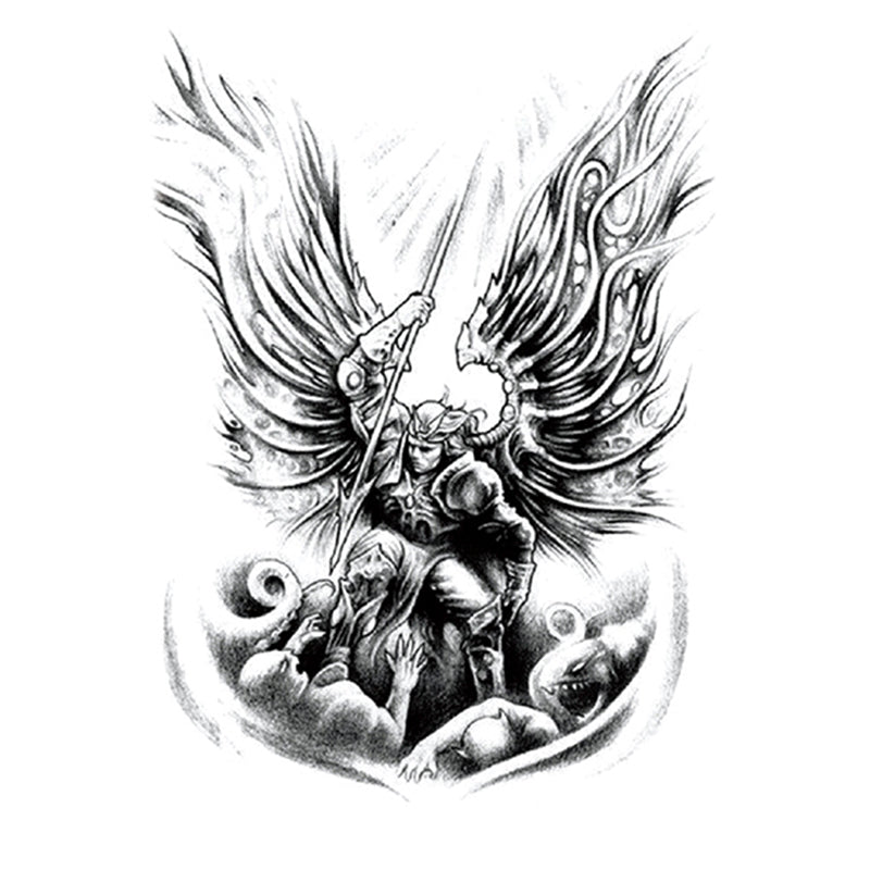 Angel Tattoo Ideas for Females 0088