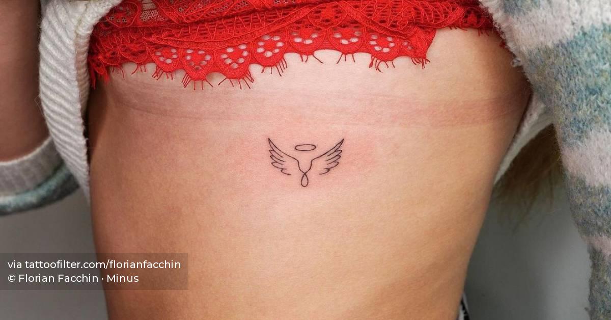 Angel Tattoo Ideas for Females 0095