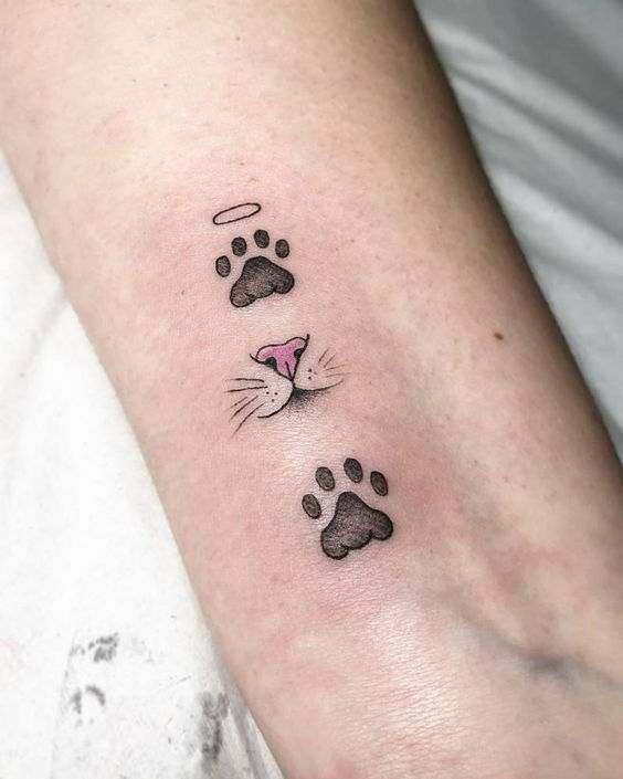 animal paw tattoo ideas 0017