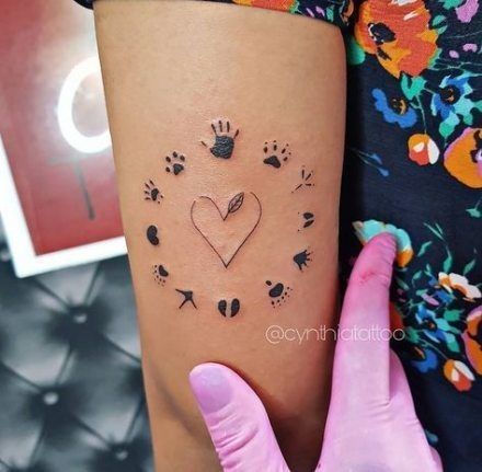 animal paw tattoo ideas 0051