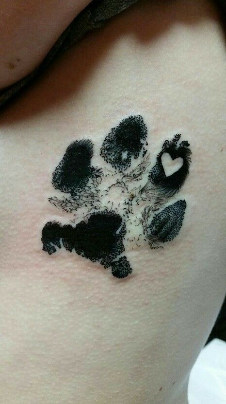 animal paw tattoo ideas 0083