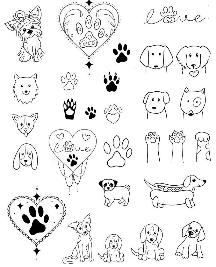 animal paw tattoo ideas 0087