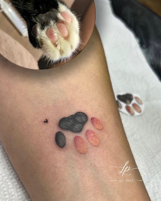 animal paw tattoo ideas 0098