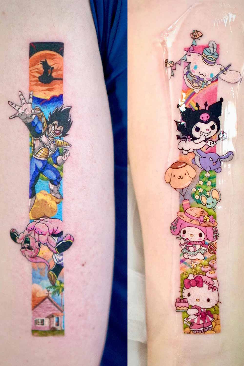 Anime Hand Tattoo Ideas 0017