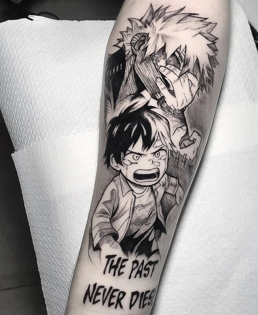 Anime Hand Tattoo Ideas 0022