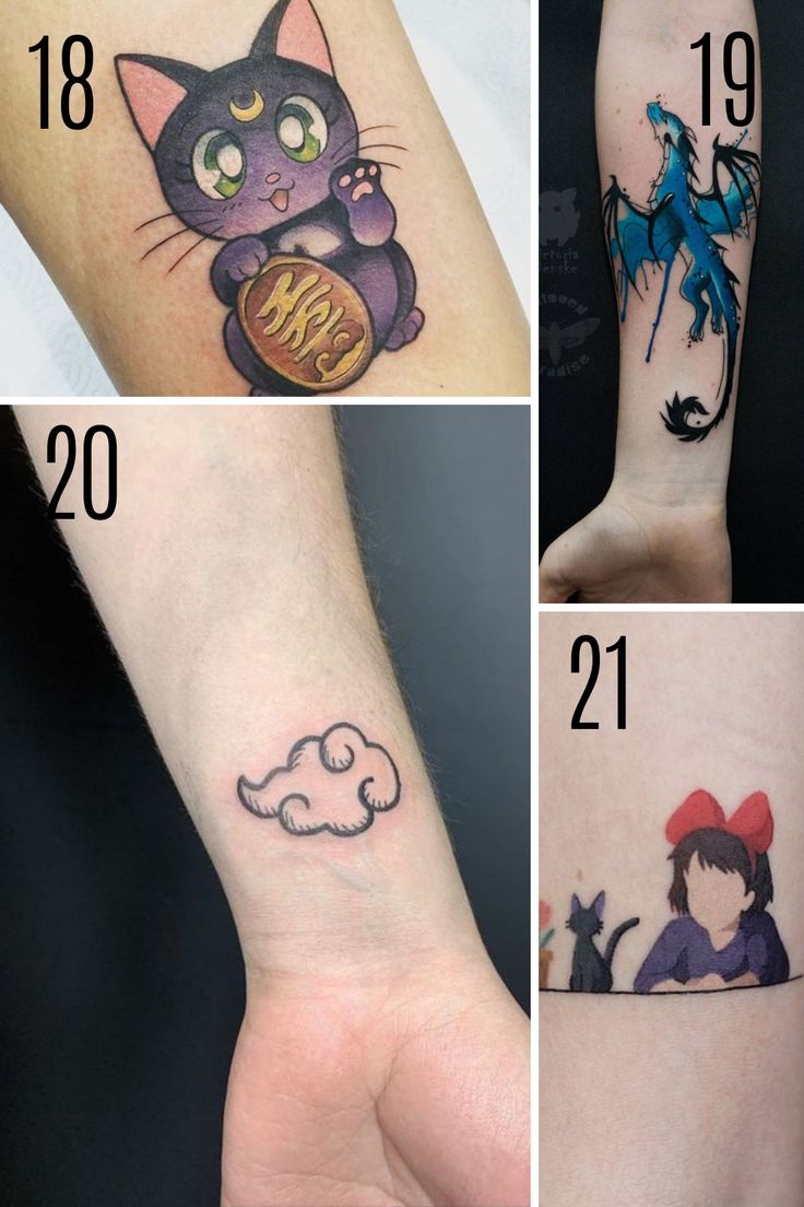 Anime Hand Tattoo Ideas 0098