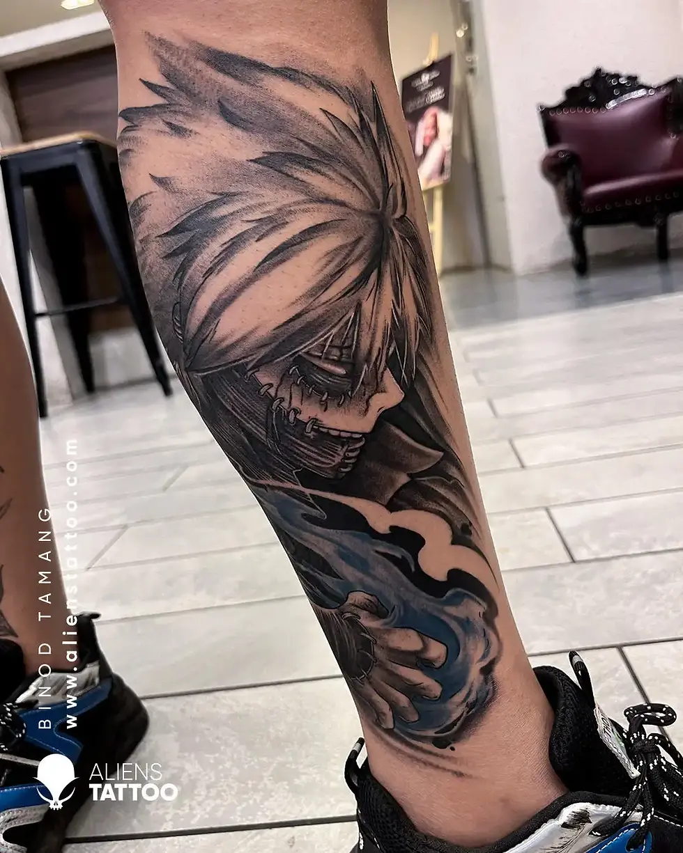 Anime Sleeve Tattoo Ideas 0028