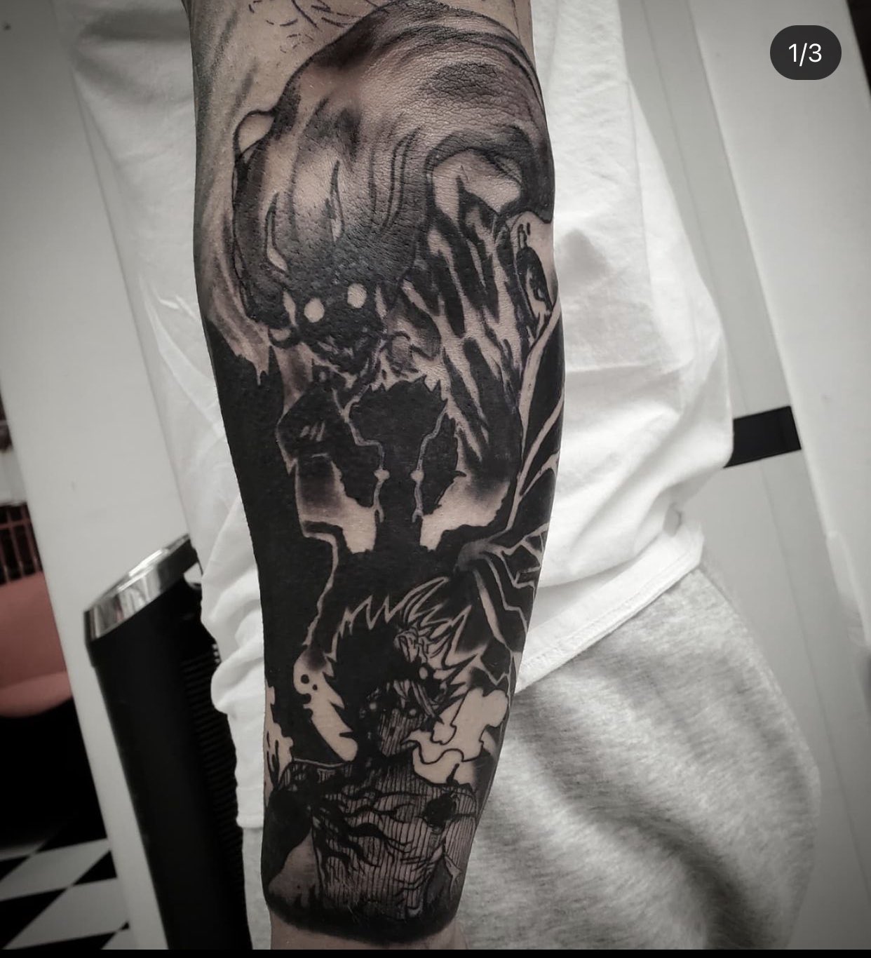 Anime Sleeve Tattoo Ideas 0033