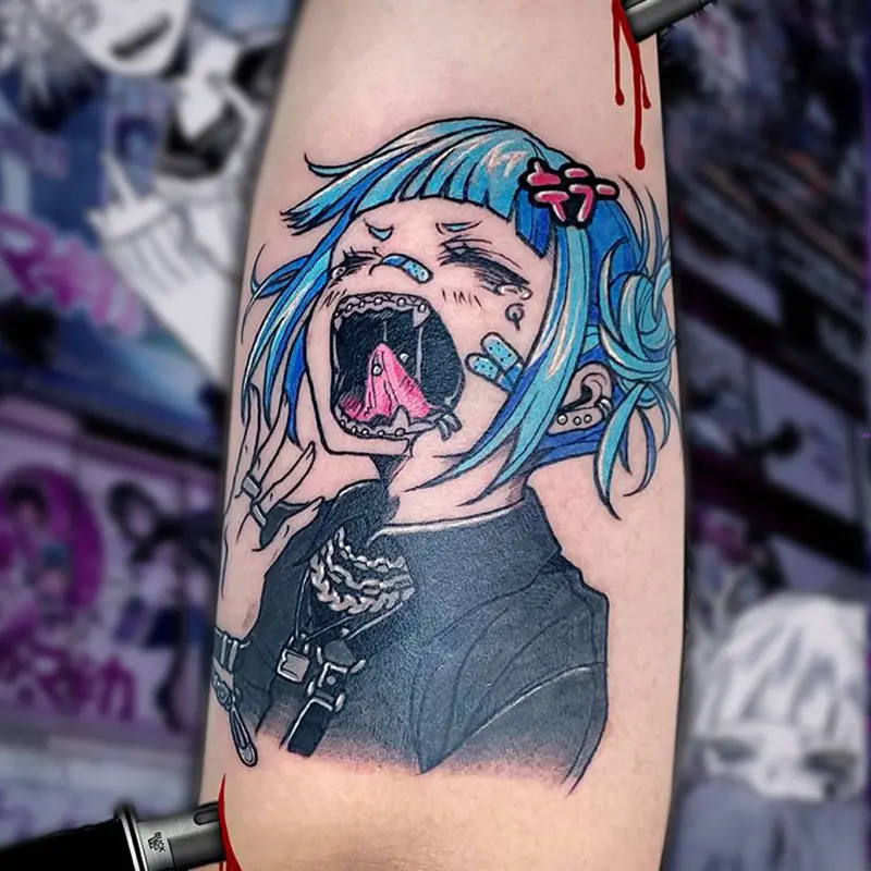 Anime Sleeve Tattoo Ideas 0036