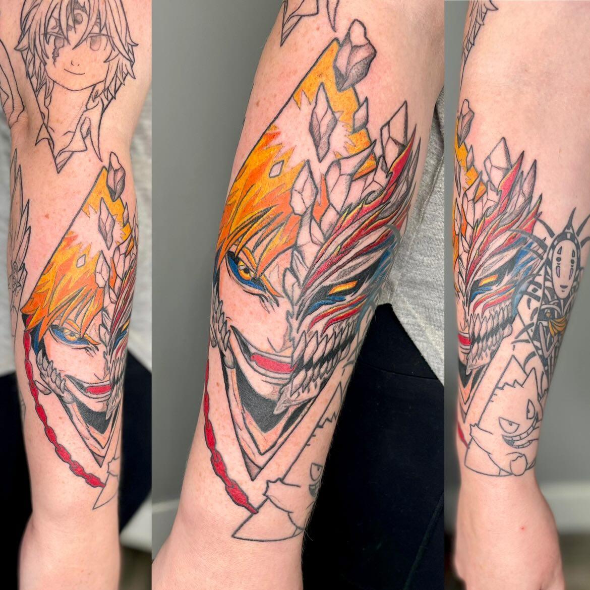 Anime Sleeve Tattoo Ideas 0037