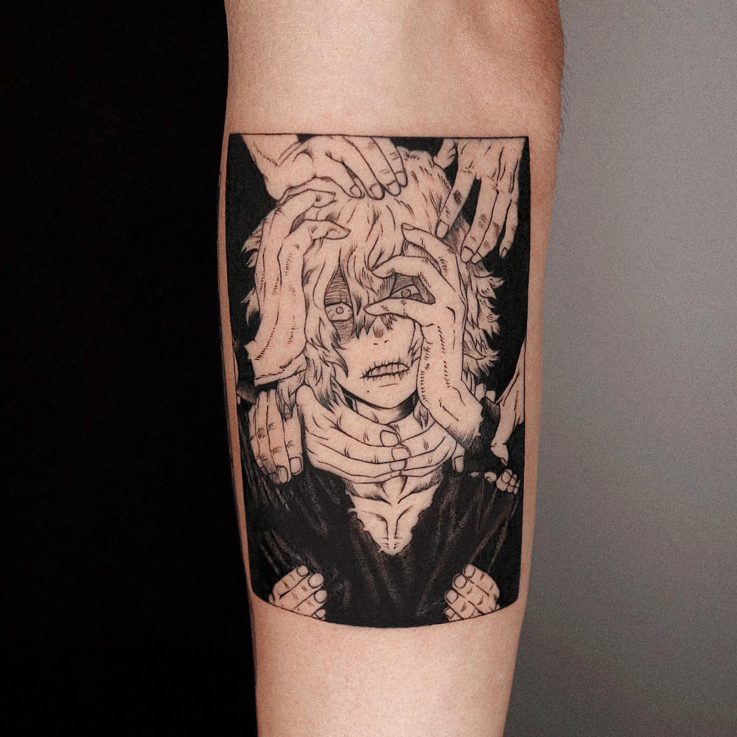 Anime Sleeve Tattoo Ideas 0040