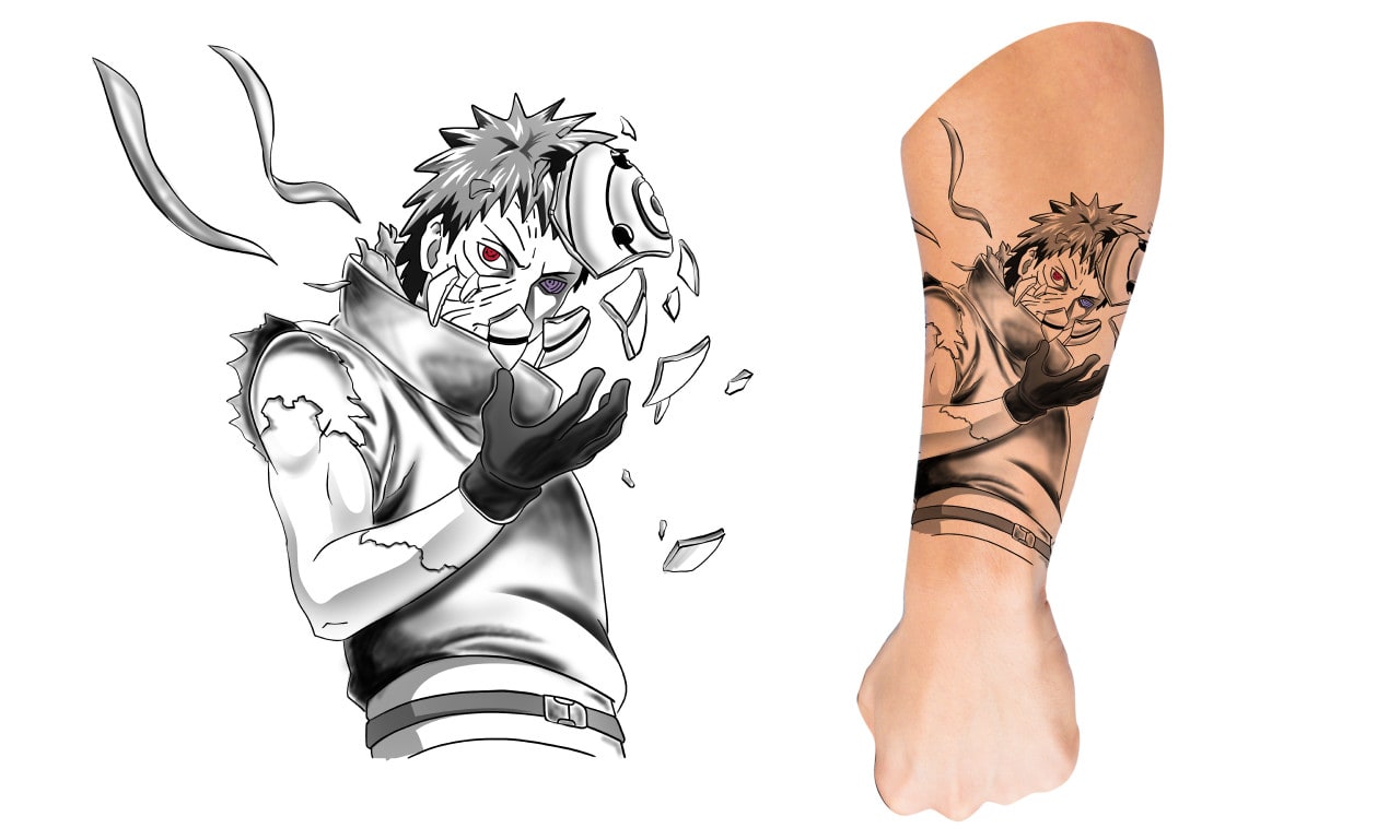 Anime Sleeve Tattoo Ideas 0041