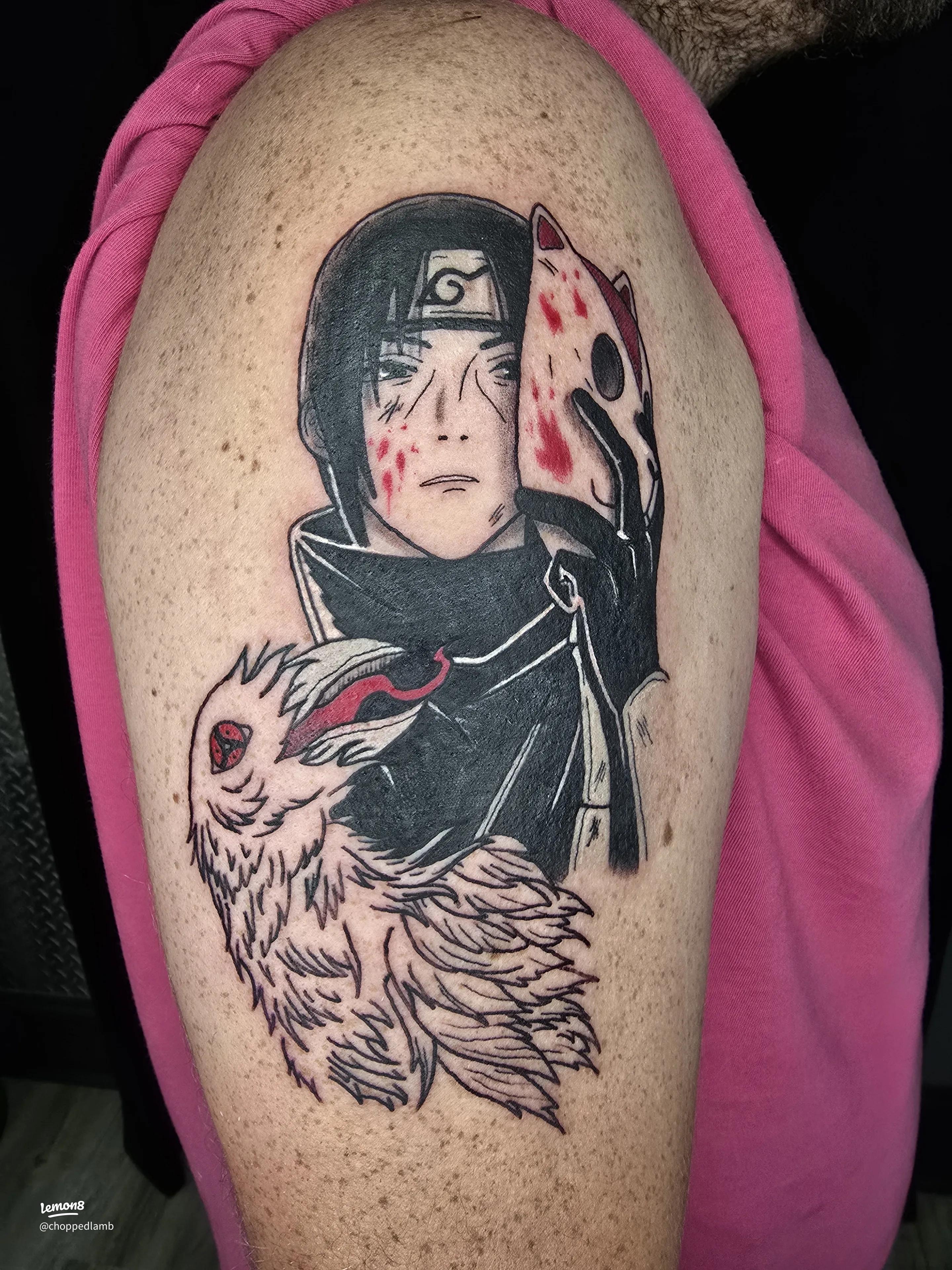 Anime Sleeve Tattoo Ideas 0049