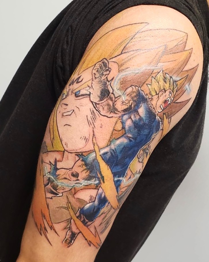 Anime Sleeve Tattoo Ideas 0084