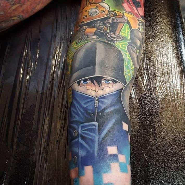 Anime Sleeve Tattoo Ideas 0088