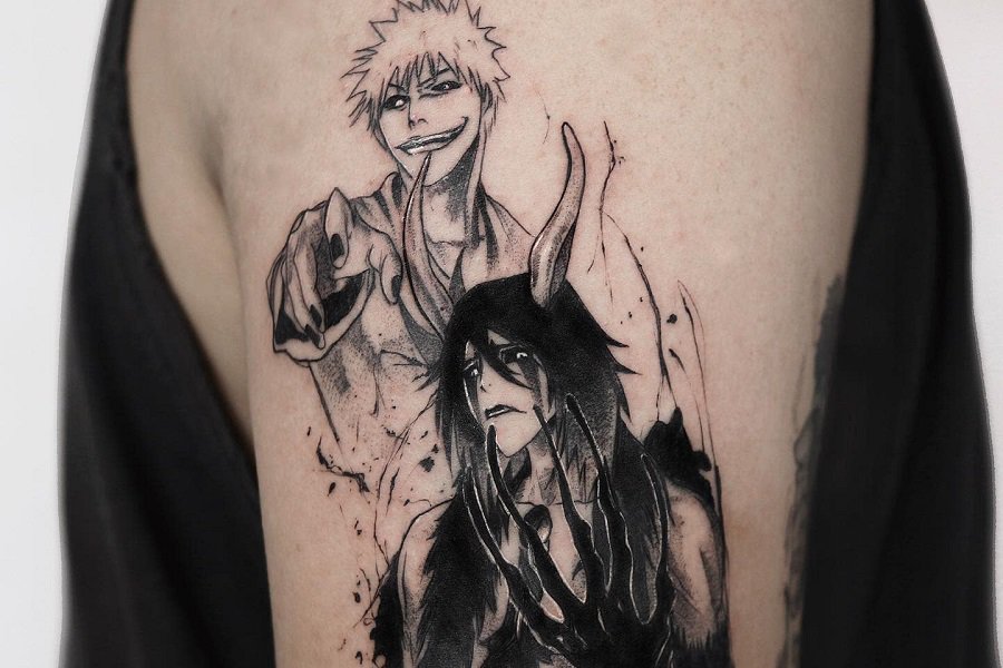 Anime Sleeve Tattoo Ideas 0091