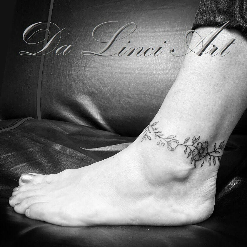 ankle bracelet tattoo ideas 0021