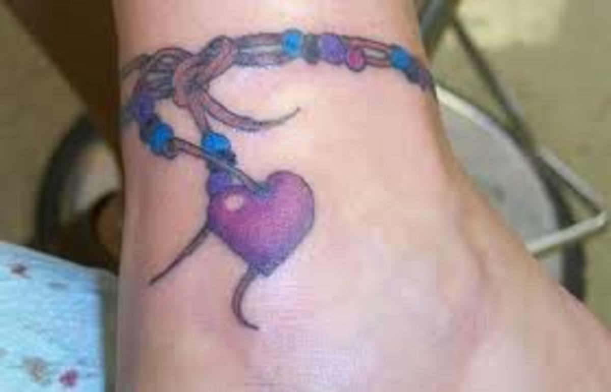 ankle bracelet tattoo ideas 0039