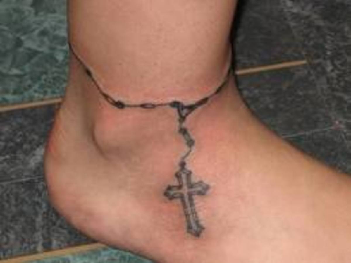 ankle bracelet tattoo ideas 0047