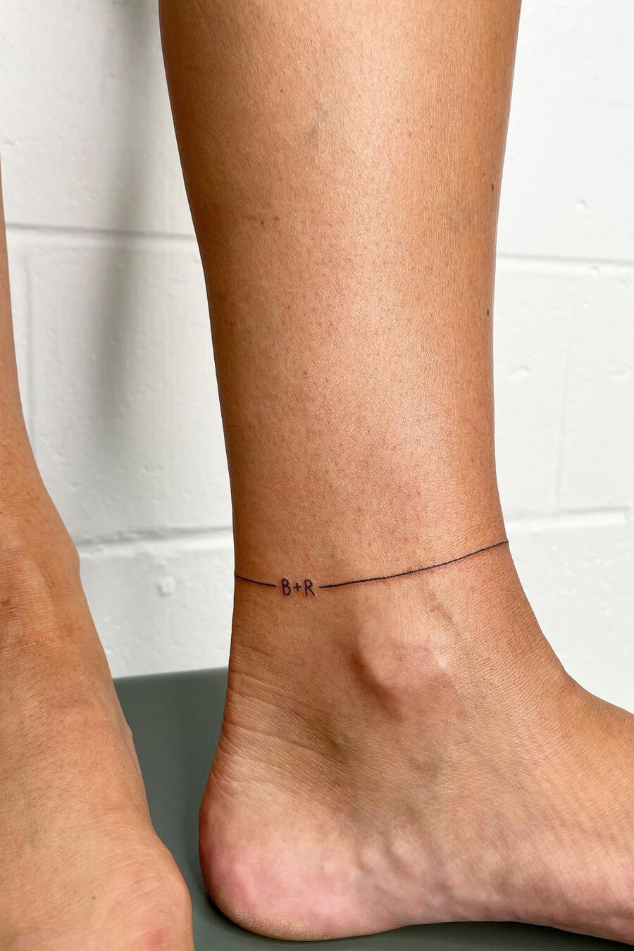 ankle bracelet tattoo ideas 0054