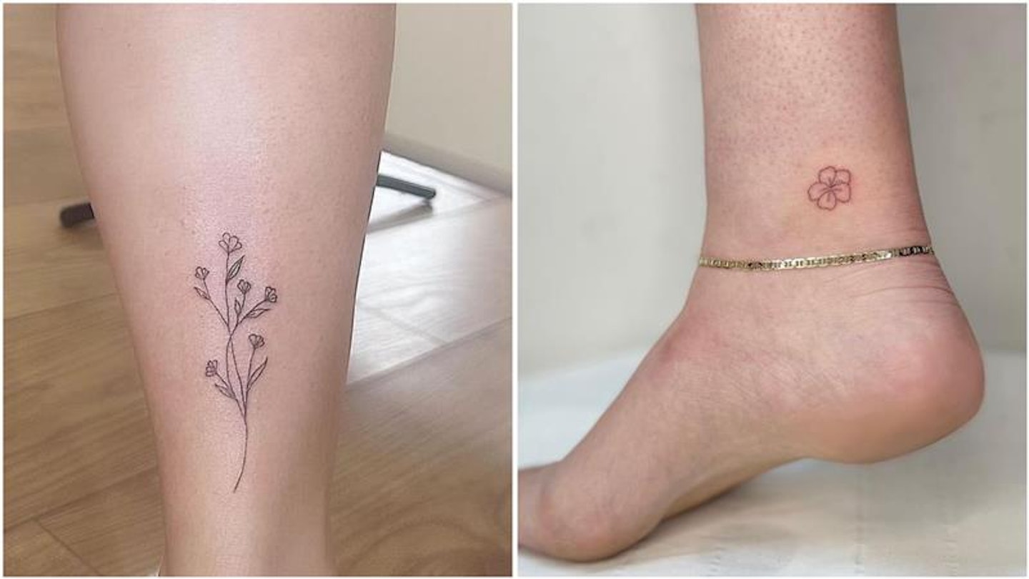 ankle tattoo ideas for women