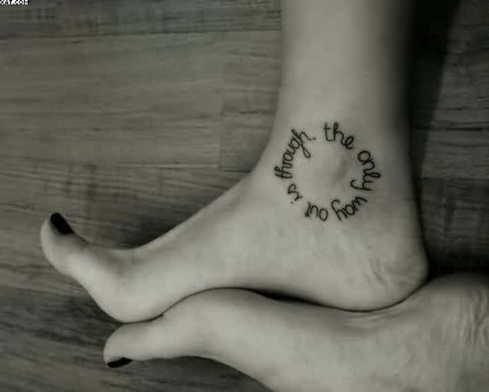 ankle tattoo ideas 0044