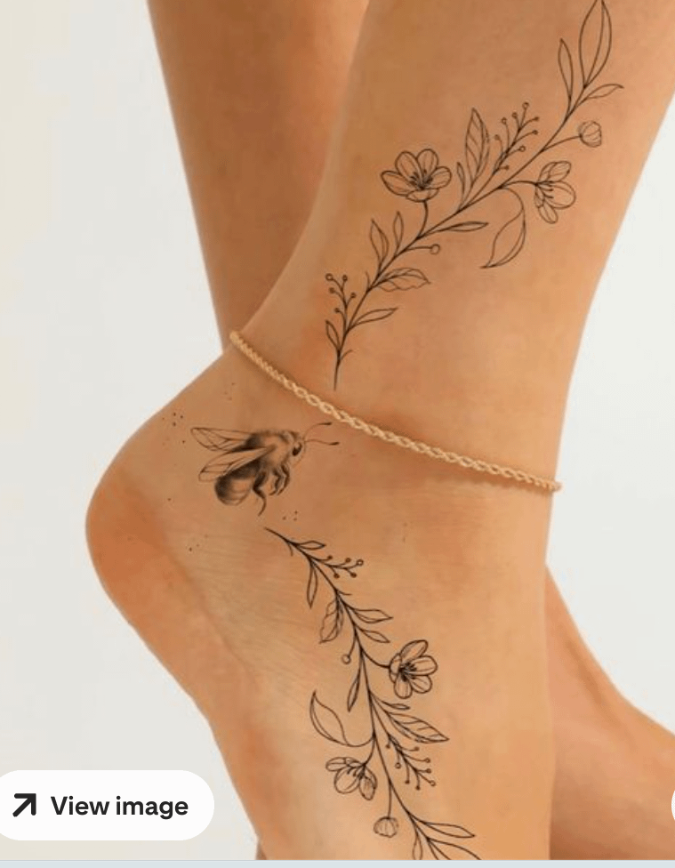 ankle tattoo ideas 0055